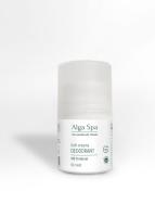 Soft creamy DEODORANT Мягкий кремовый дезодорант на основе живой суспензии микроводоросли Chlorella 50мл Alga Spa