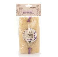 Мочалка массажная "ЛАВАНДА", с органическим мылом 120 гр H.O.P.