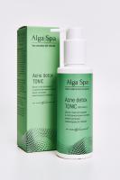 Acne detox TONIC Детокс-тоник для жирной и проблемной кожи на основе живой суспензии микроводоросли Chlorella 150 ml  Alga Spa