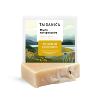  Мыло натуральное "Медовая облепиха", 90 гр TAIGANICA