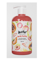 Гель для душа бессульфатный Глубокой очистки персик-папайя  (500мл) SUENO