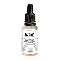 Мультигиалуроновая сыворотка антиоксидант, 30 мл WoM