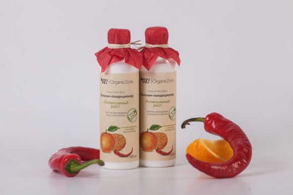 Бальзам против выпадения и для роста волос "Интенсивный рост" 250 мл OZ! OrganicZone