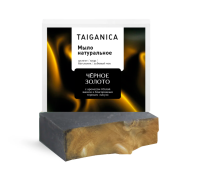  Мыло натуральное "Черное золото", 90 гр TAIGANICA
