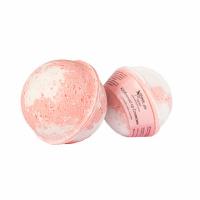 Гейзер для ванн "Клубничка со сливками", с морской солью и маслами 150гр ChocoLatte