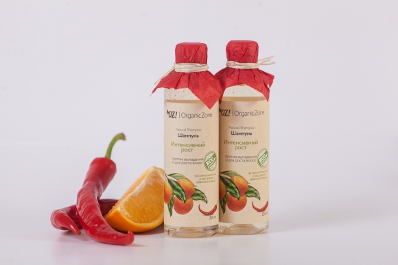 Шампунь против выпадения и для роста волос "Интенсивный рост" 250 мл OZ! OrganicZone