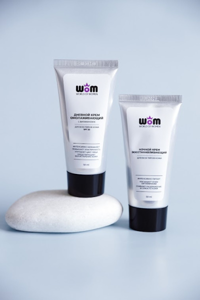 Дневной крем-актив антивозрастной с витамином С SPF 20, 50 мл WoM