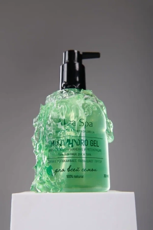 Гель для лица, рук и тела "Интенсивное увлажнение и регенерация" Multi hydro gel,  300 ml Alga Spa