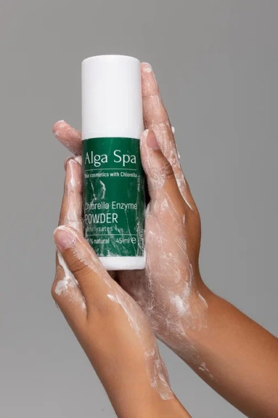 Энзимная пудра с лизатами на основе живой суспензии микроводоросли Chlorella Enzyme powder with lysates, 45 g Alga Spa