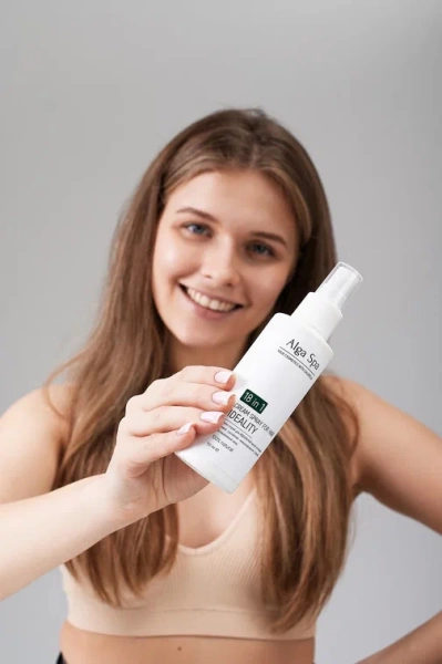 Крем-спрей для ИДЕАЛЬНЫХ волос на основе живой суспензии микроводоросли Chlorella CREAM SPRAY FOR HAIR IDEALITY 18 в 1, 150 ml  Alga Spa