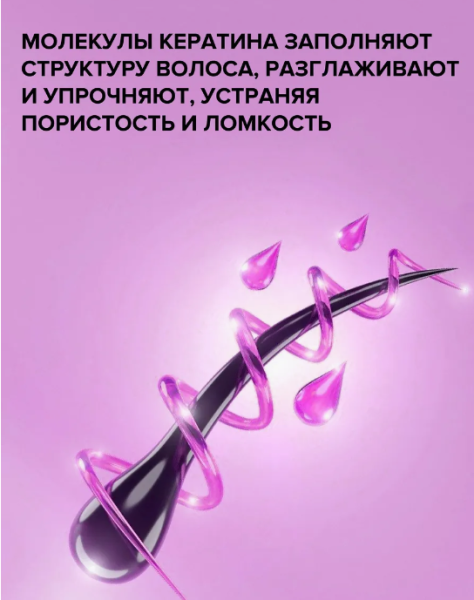 Маска для волос с кератином Fleur Narcotique, 250 мл The Bunt